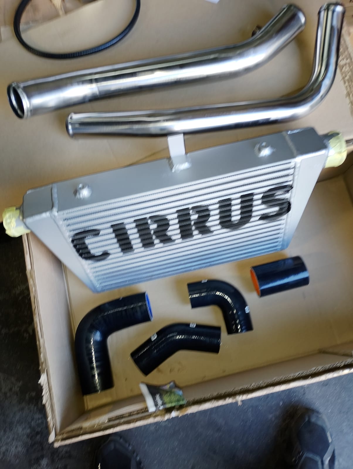 Performance intercooler, pipework and silicone hose upgrade kit