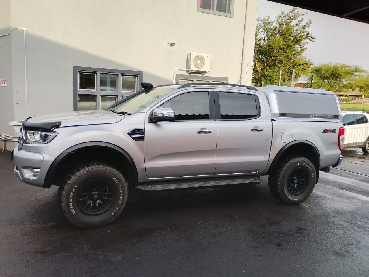 Silver Ford Ranger 4x4 remapped for torque and economy