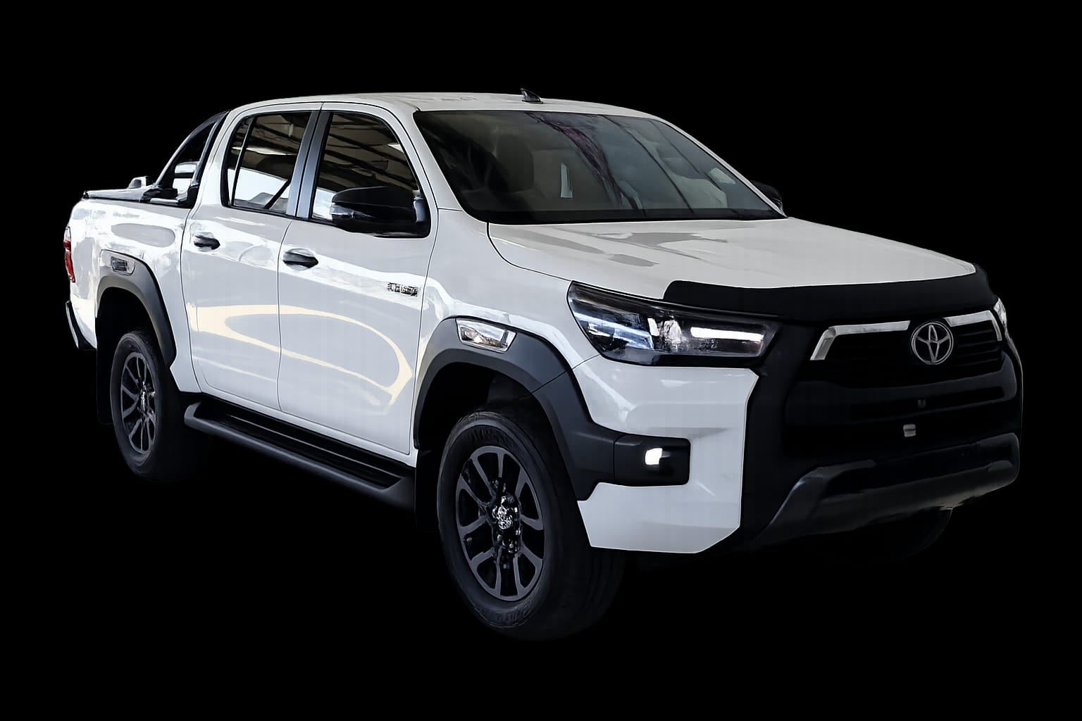 White Toyota Hilux GD-6 remapped for power and fuel efficiency